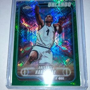2025 Topps Chrome Anfernee Hardaway Orlando HOLO Basketball Card Mint